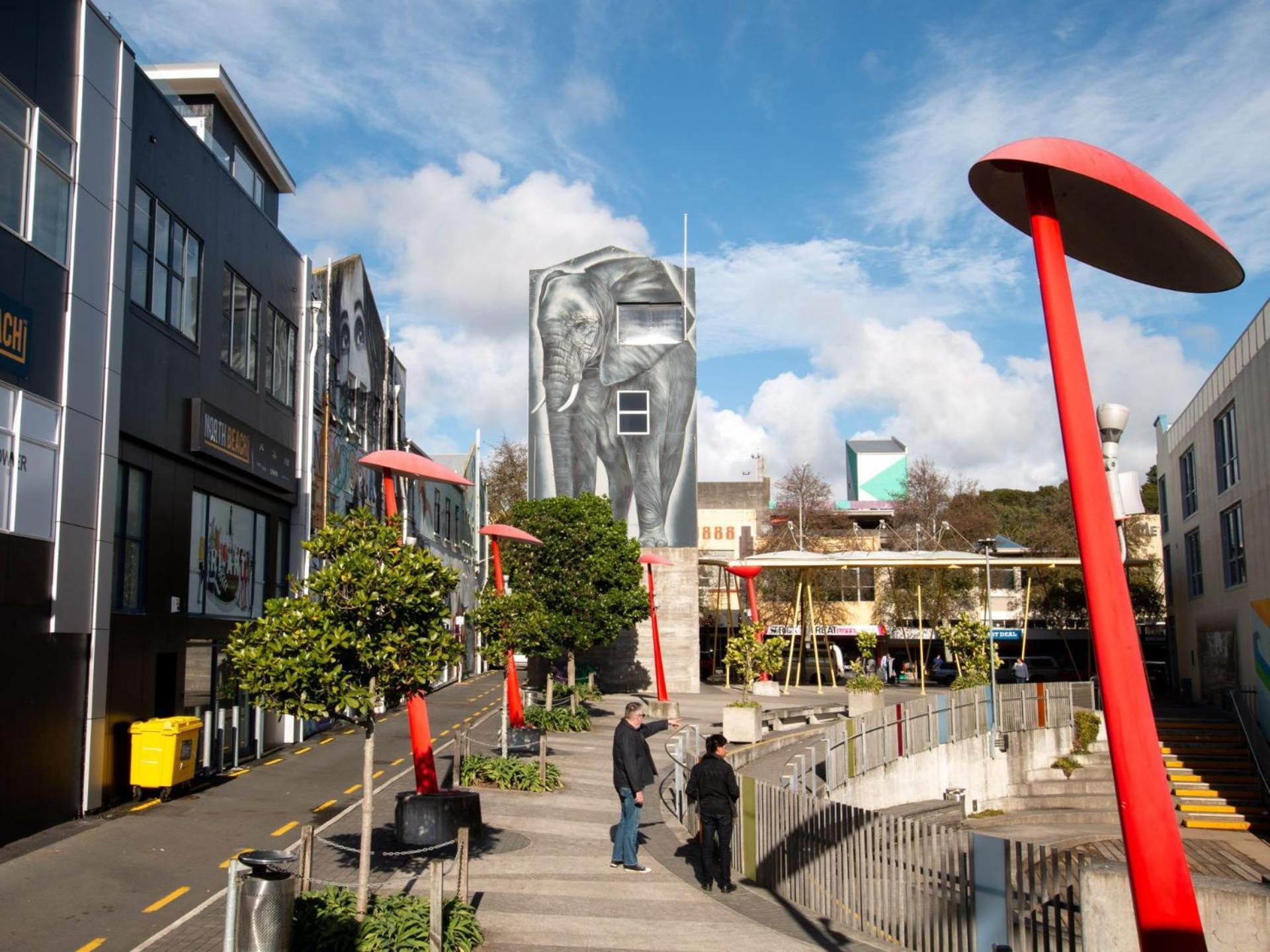 Stay Central The Penthouse New Plymouth Exterior foto